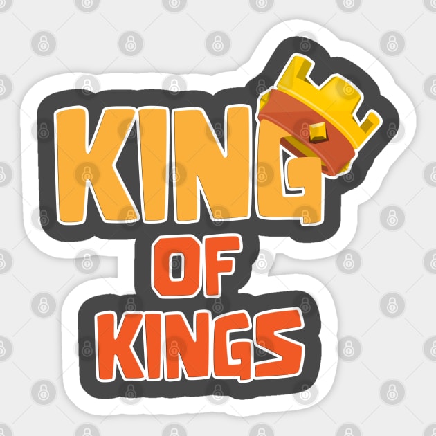 King of Kings Sticker by Marshallpro